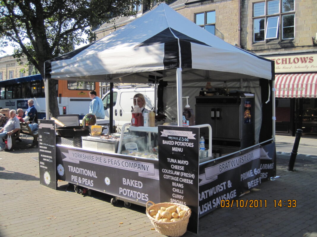 Starting up a Market Stall or Gazebo Catering Business